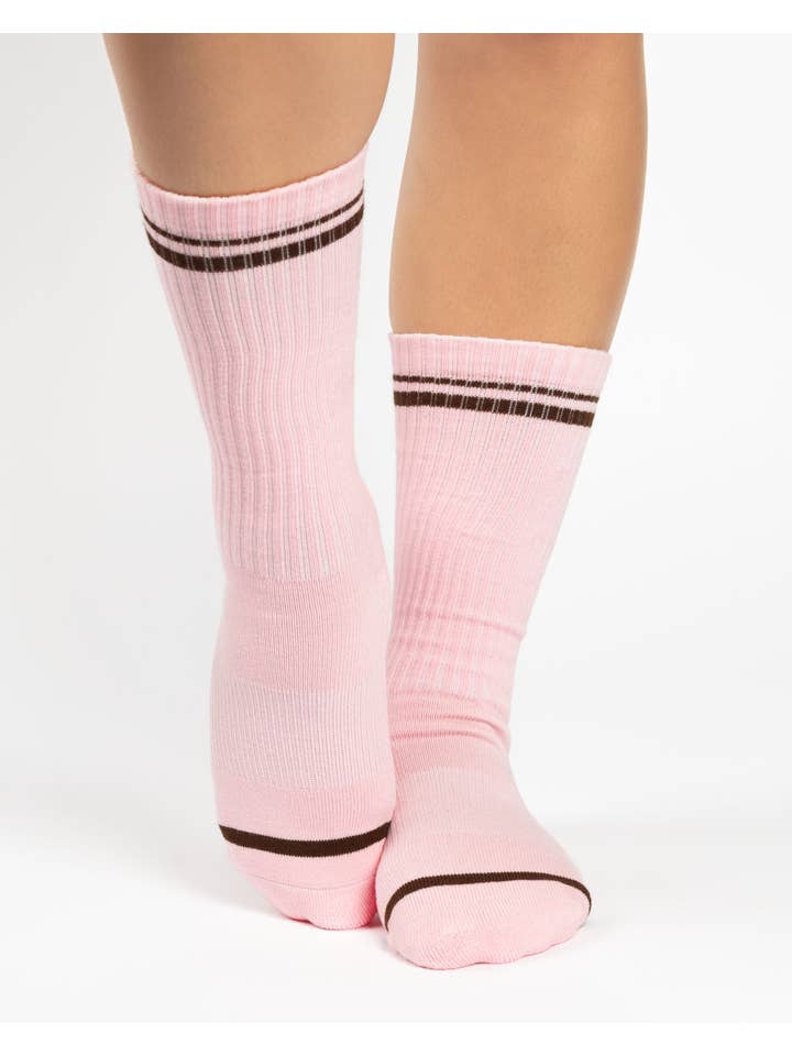 Pointe Studio - Wholesale Socks - Women's - Women's Varsity Crew Grip Sock