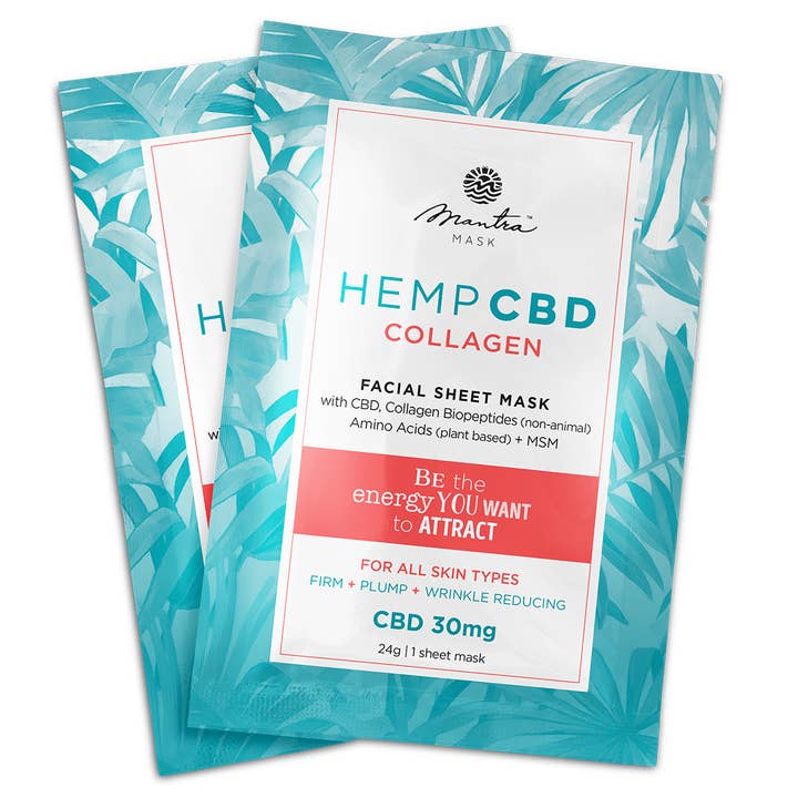 Hemp CBD Collagen for wholesale by MANTRA MASK CBD