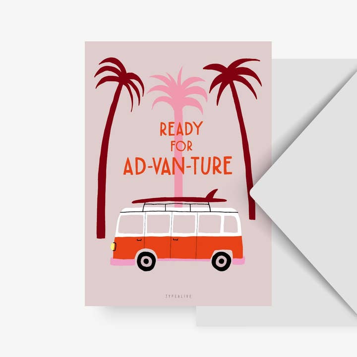 typealive - Wholesale Postcard - Postcard/Ad-Van Ture