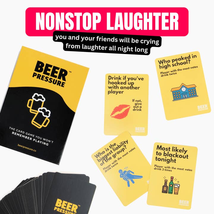Beer Pressure - Wholesale Card Game - Beer Pressure V24