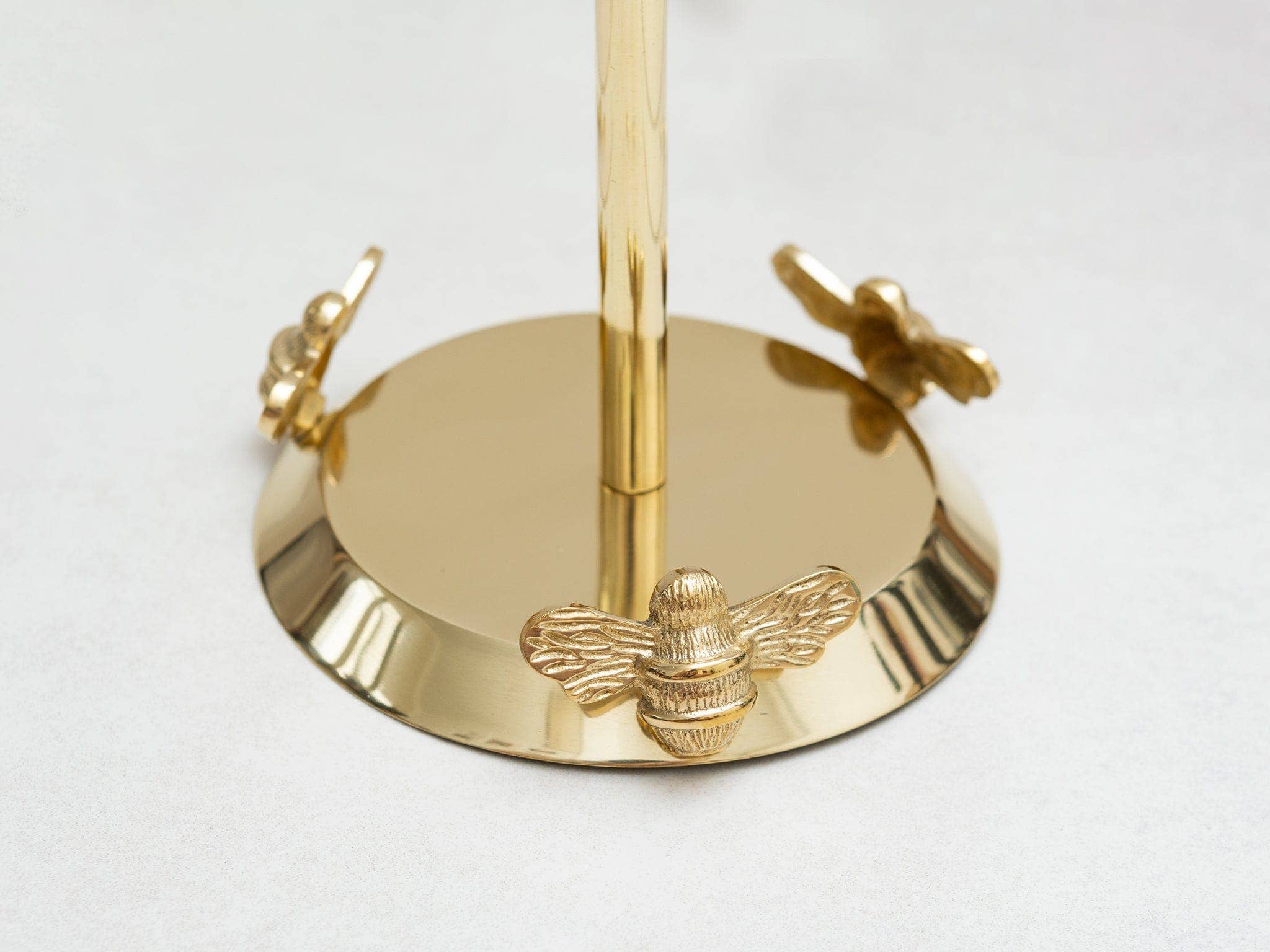 Brass bee – wholesale Toilet paper holder – Brass bee Toilet Roll stand with 3 bee3