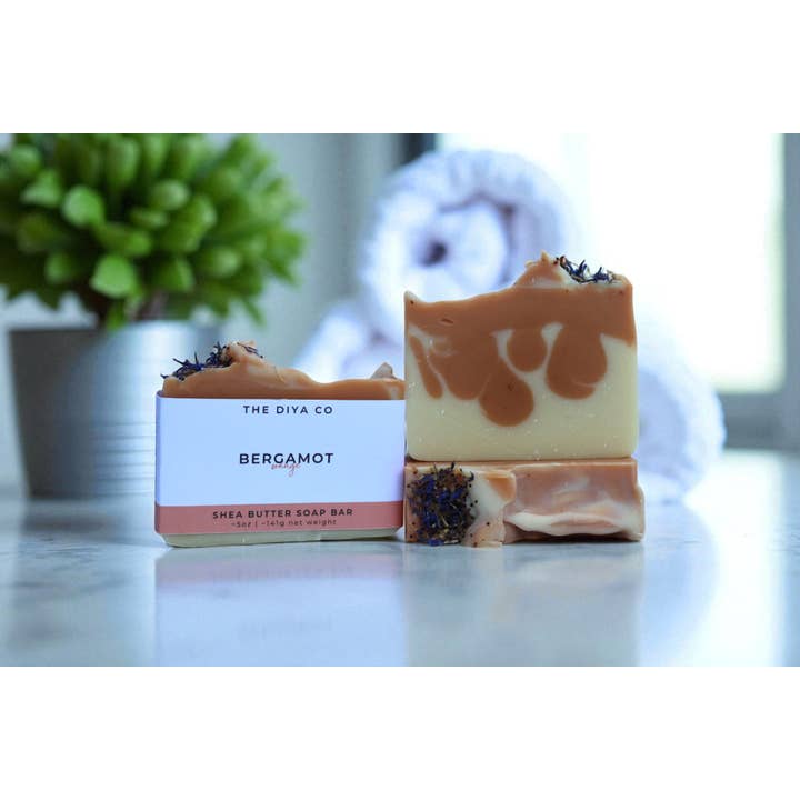 Bergamot and Orange Soap Bar for wholesale by The Diya Co