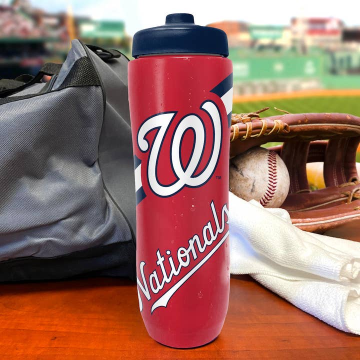 Bouteille d'eau compressible des Washington Nationals pour la vente par Party Animal, Inc.