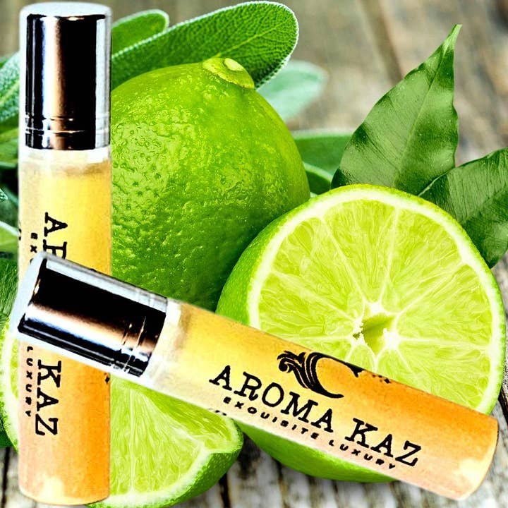 Lime Infusion No 5 Roll On Perfume Fragrance Oil for wholesale by Aroma Kaz