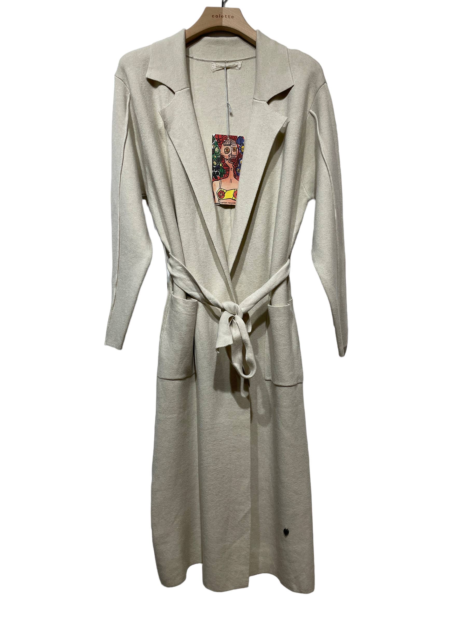 LINEN & COTTON HOUSE - Wholesale Coat - Women's - Classic knitted coat 13103. FALL WINTER CLOTHING18