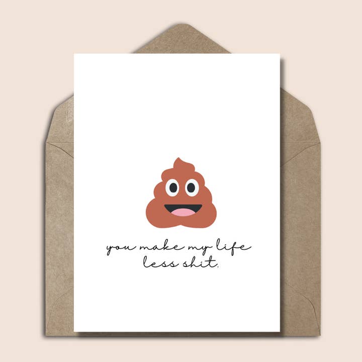 Valentinstagskarte Funny Love Friendship für den Großhandel von Studio Mo