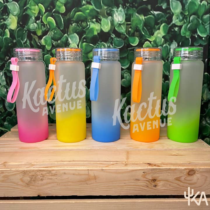 Ombre Glass Tumbler for wholesale by Kactus Avenue