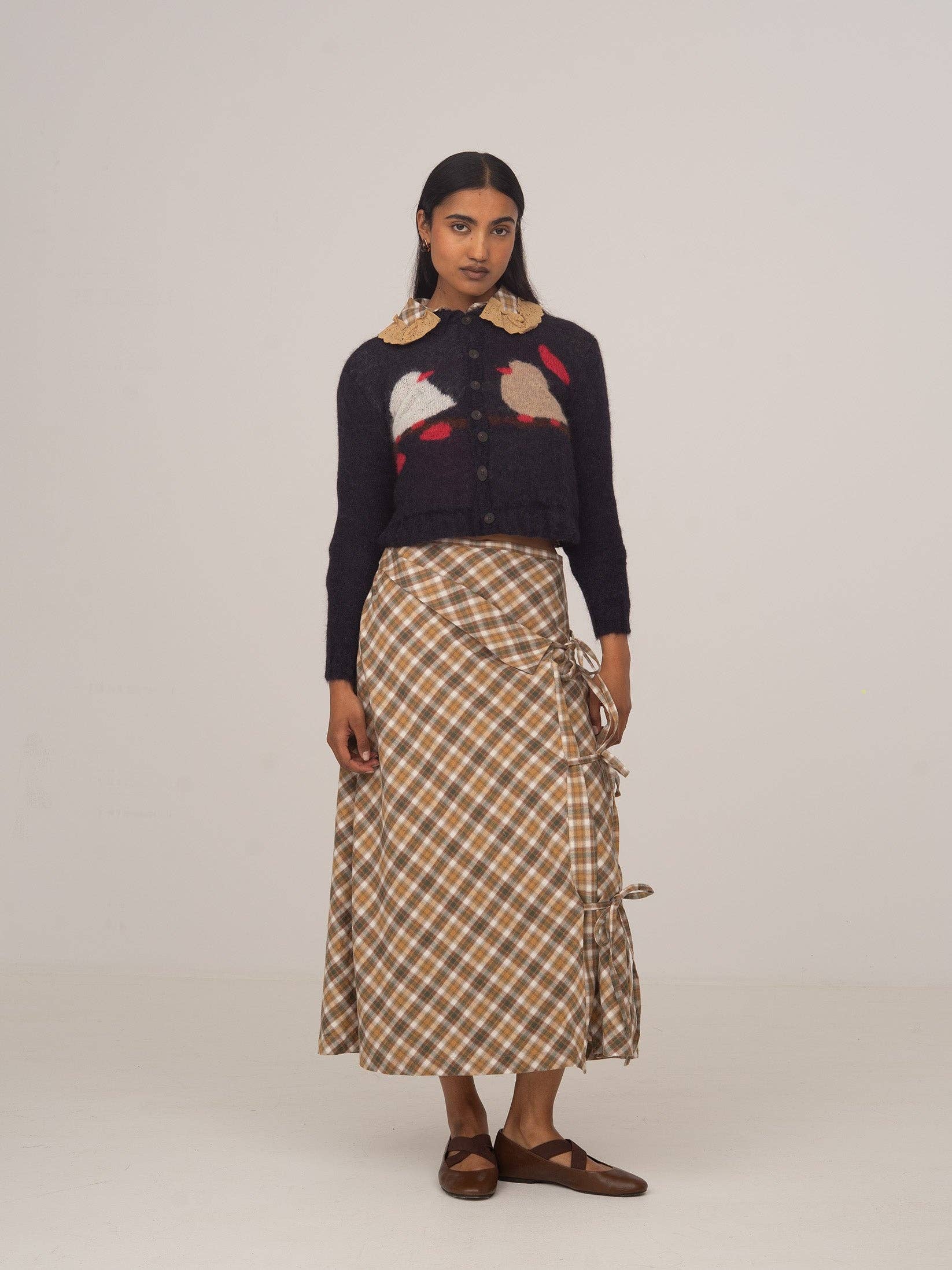 CARMEN SAYS - Wholesale Cardigan - Women's - Carolina Bird Knit Cardigan4