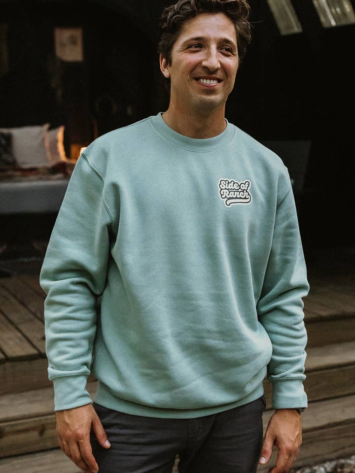 Stuck on Michigan - Vente Sweat-shirt à imprimés – femme - Sweatshirt unisexe en molleton à col rond Michigan Pizza + Ranch©1