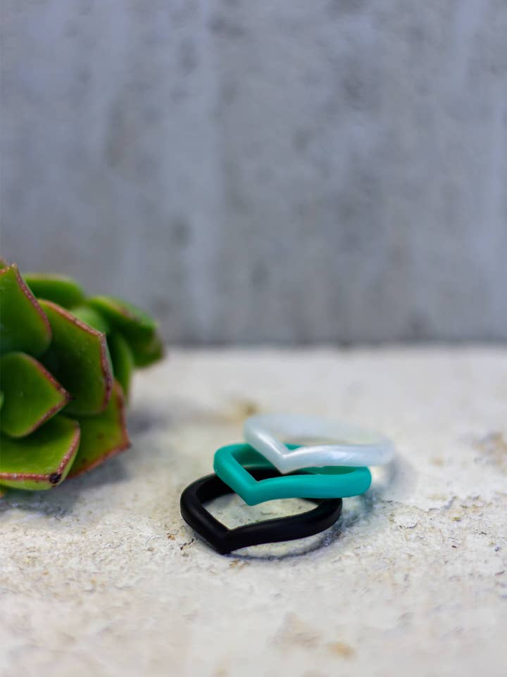 TUFF TIN TRIO - Choc Mint for wholesale by TUFF RINGS Australia