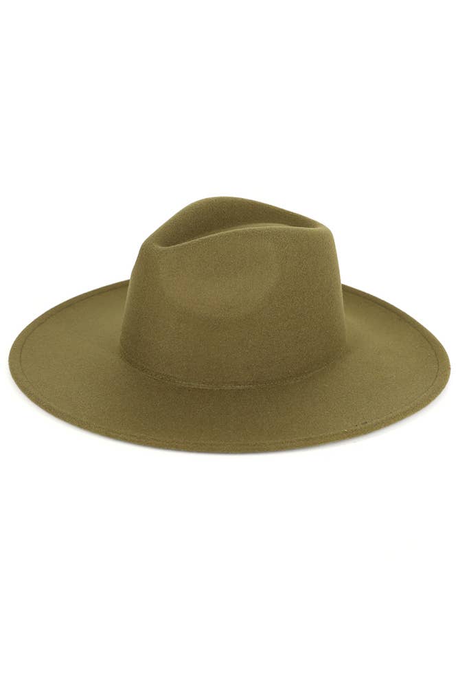 Hana - Wholesale Fedora - Women's - Solid Plain Panama Hat7