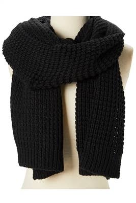 DNMC - Wholesale Scarf - Women's - WINTER SCARVES ON SALE! Chunky Knit Blanket Scarf0