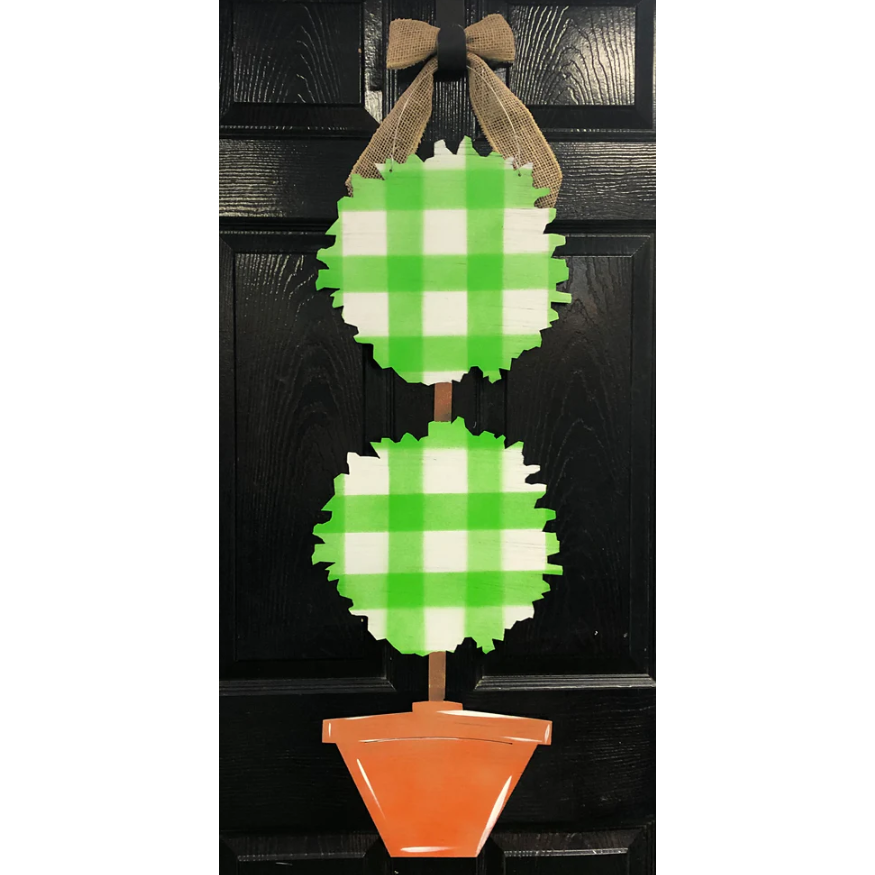 Steel Southern Designs – wholesale Dörrhängare – Topiary dörrhängare2