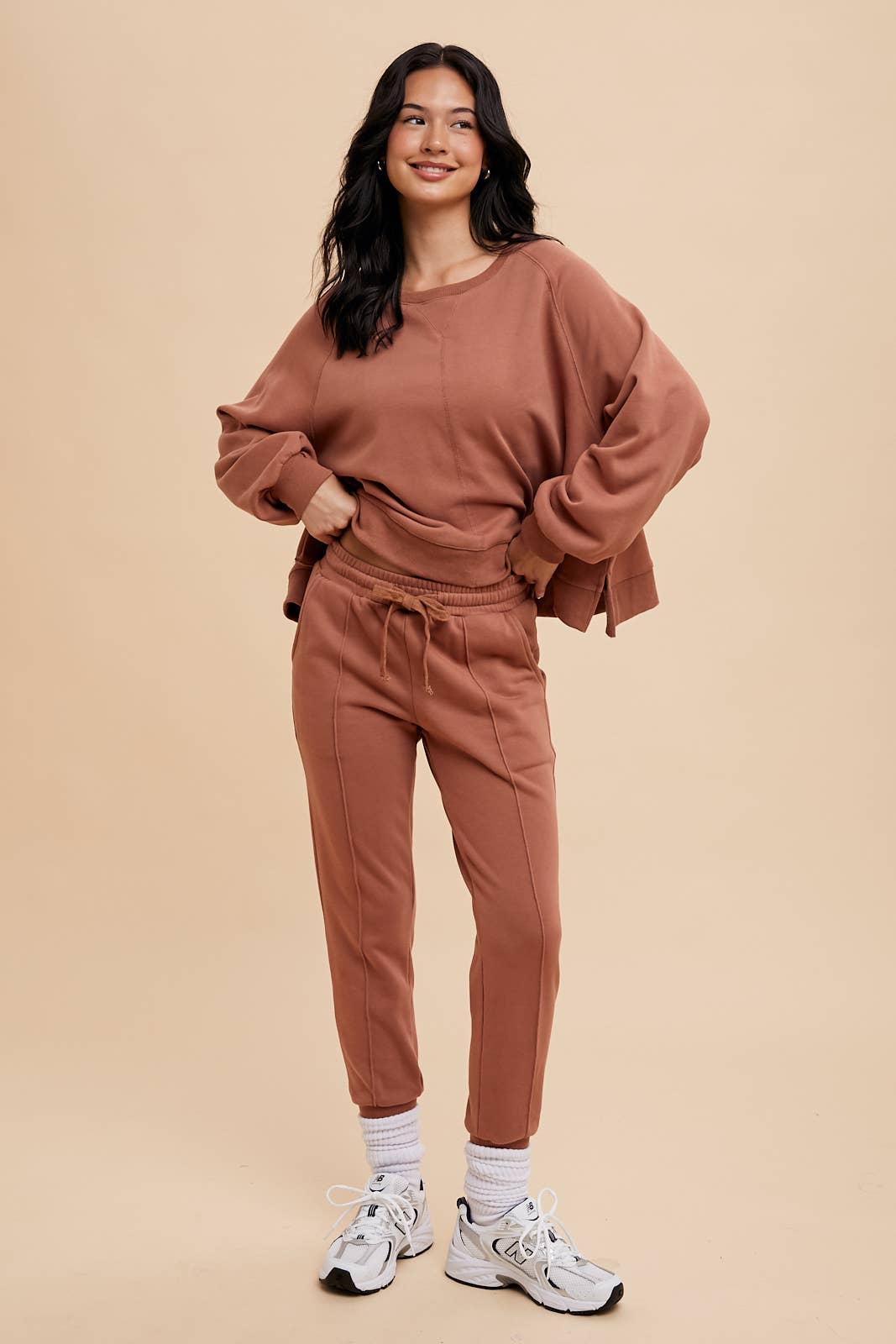 In Loom - Vente Sweat-shirt – femme - SWEAT-SHIRT RAGLAN DÉLAVÉ22