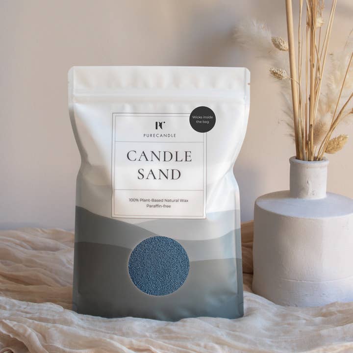 Kaarsenzand-Geschenkset – Navyblau für den Großhandel von PureWorld