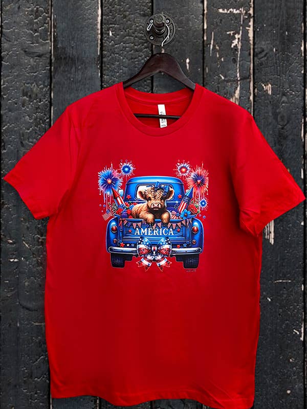 BC DTF COW CAMIONS T-SHIRTS, T-SHIRTS, T-SHIRTS, pour la vente par L&B Life