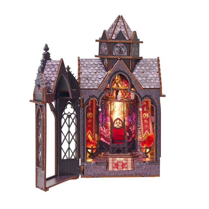 DIY Book Nook Kit: Ember Throne for wholesale by Hands Craft