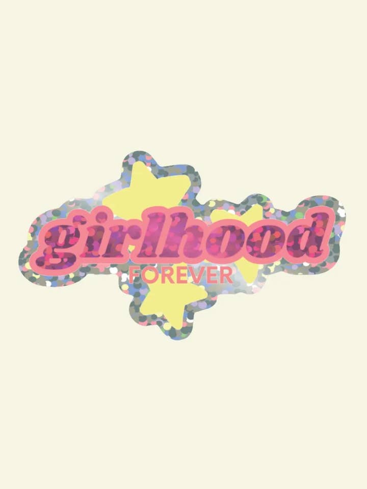 Pigealder Vinyl Glitter Klistermærke for engroshandel hos Shellflower