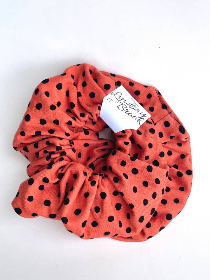 Vattenmelon socker jätte scrunchie för wholesale av Lindsay Brook Designs