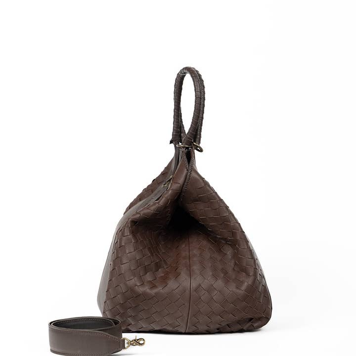 Deux Mains: Haiti Fair Trade - Wholesale Tote Bag - Women's - All Day Leather Tote14