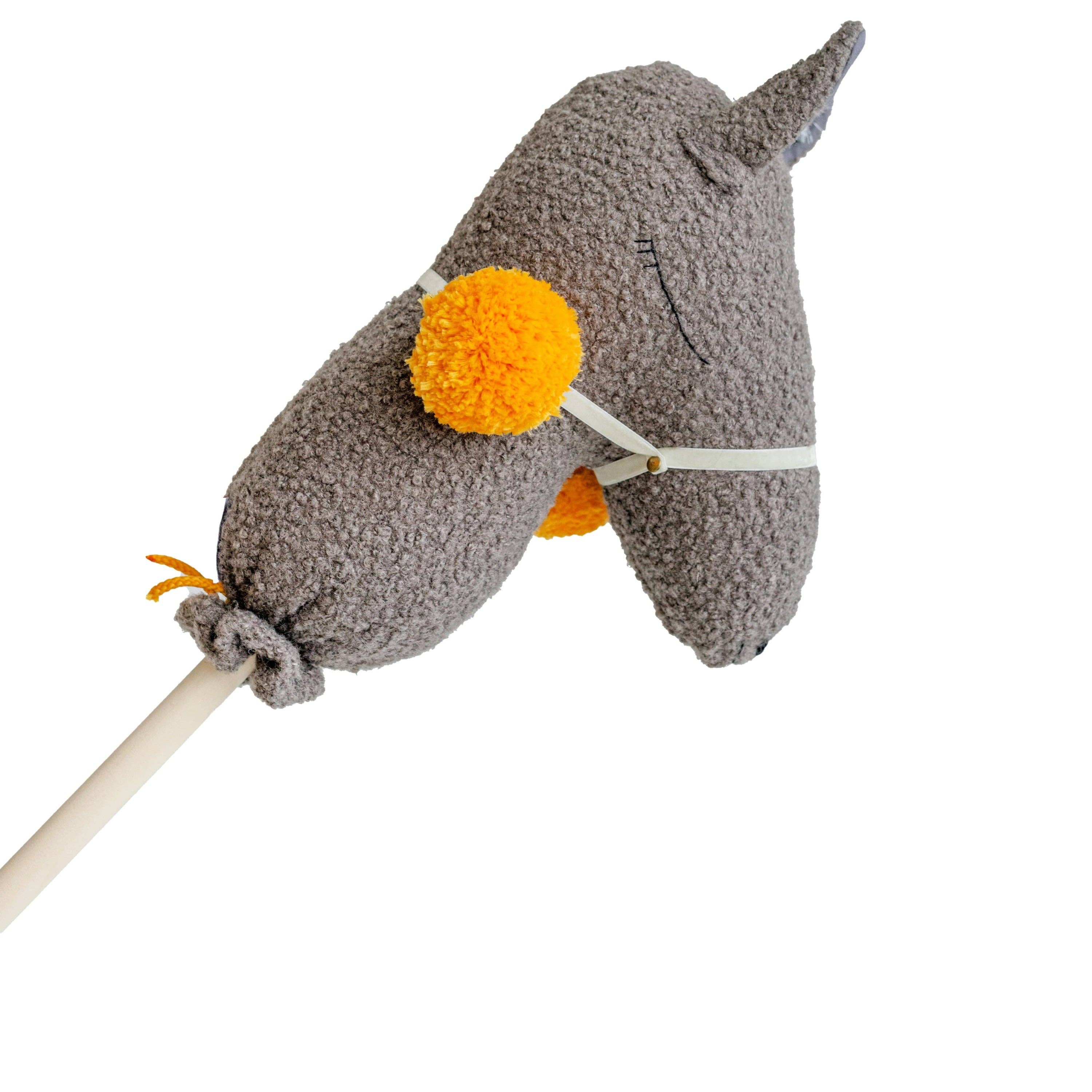 MINICAMP - Wholesale Stuffed/Plush Toy - Kids & Baby - MINICAMP Handmade Llama Alpaca Hobby Horse Stick Toy from Boucle in Grey1