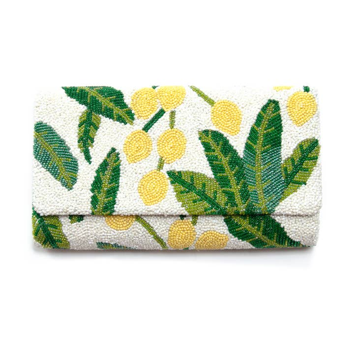 FOG-24 - Pochette à perles structurée de taille moyenne pour la vente par Tiana Designs