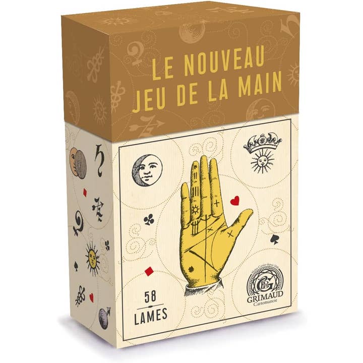 Cardshouse - Vente Cartes de tarot - Grimaud - Le Nouveau Jeu de la Main Cartes Oracle Français1