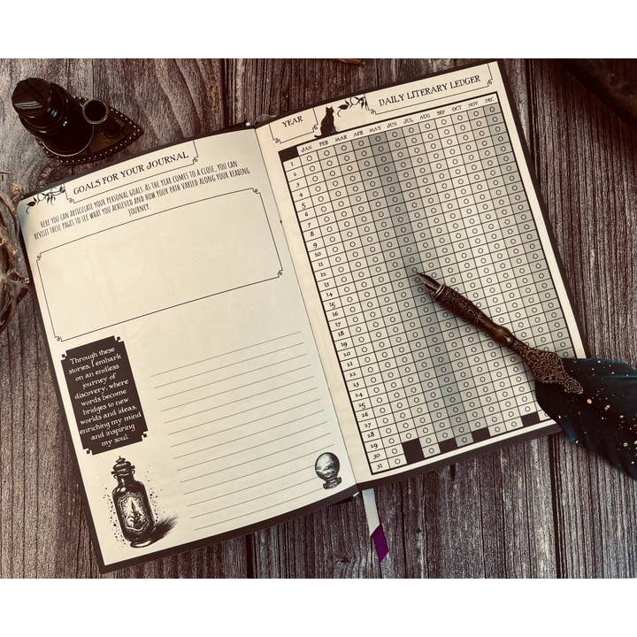 Conquest Journals - Wholesale Journal/Diary - Waiting for the Night Reading Journal17