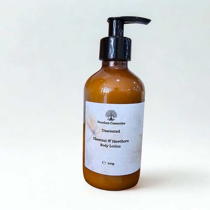 Unscented Chestnut & Hawthorn Body Lotion for wholesale by Freedom Cosmetics
