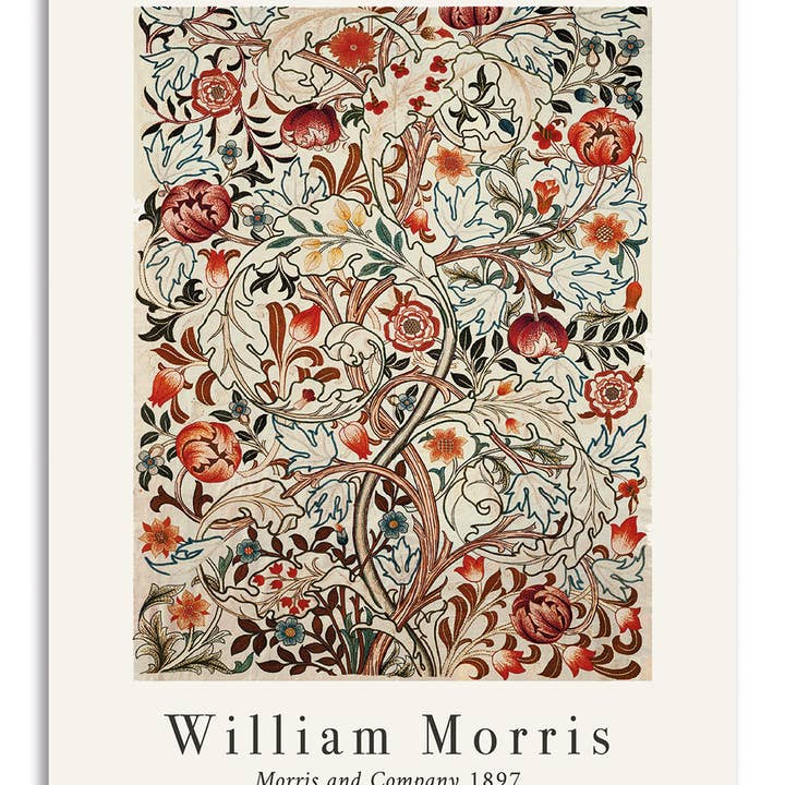 Esque - Vendita all'ingrosso Cartoline - Cartolina William Morris - Autunno3