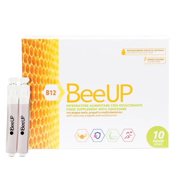 BeeUp 10 vials: Multivitamin Royal Jelly and Propolis for wholesale by Tocas