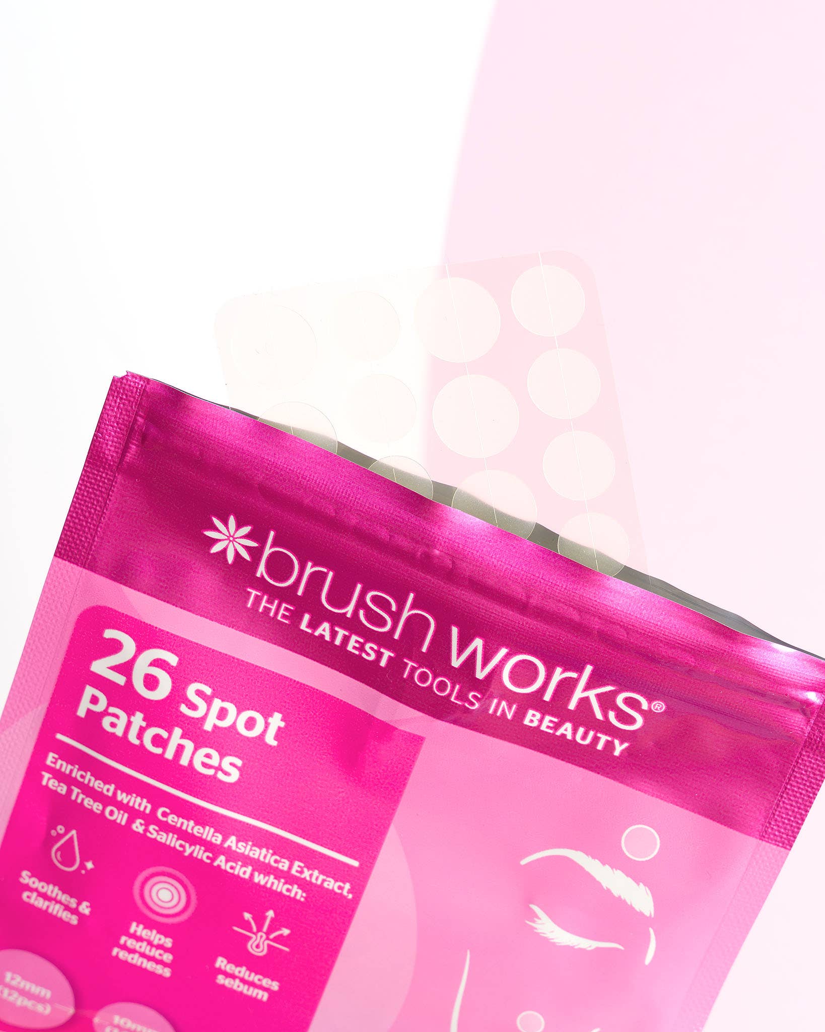 Soinvogue – wholesale Acne/hydrocolloid patch – Brushworks Breakout Barrier Hydrocolloid Spot Patches - 26pc6