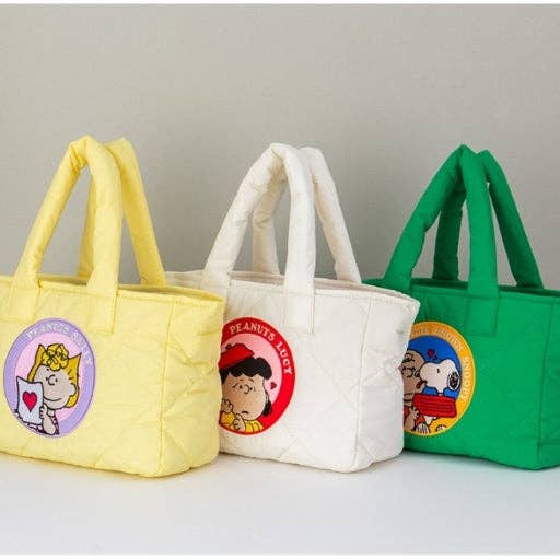 Little Light - Wholesale Shoulder Bag - Women's - Premium Snoopy Quilted Shoulder Bag2