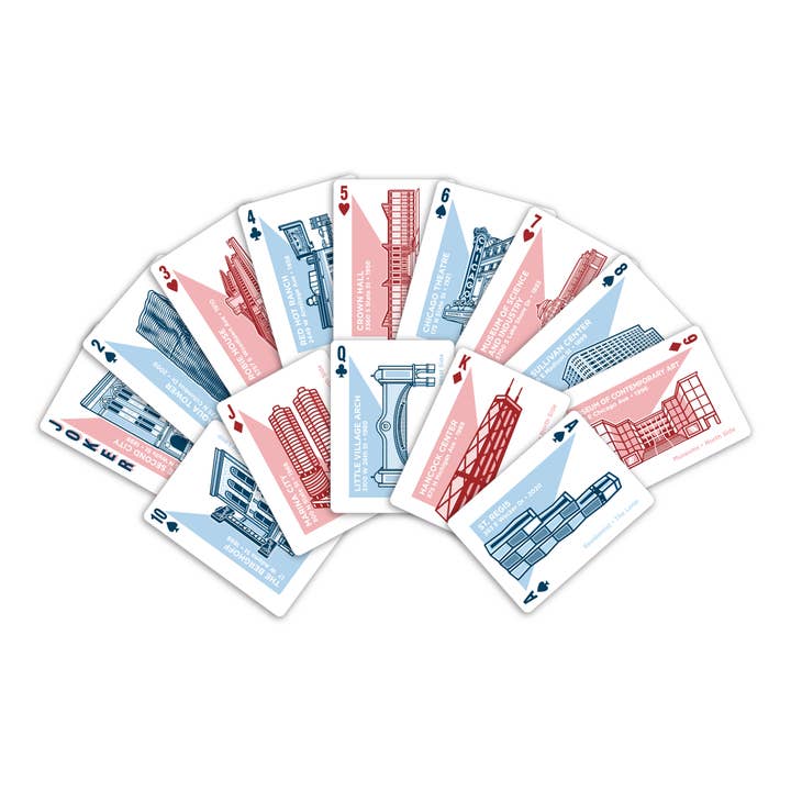 Transit Tees - Wholesale Playing Cards - Chicago Architecture Playing Cards3