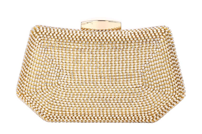 Nima Accessories Inc - Vente Pochette – femme - Sac de soirée en strass en cristal pour femme1