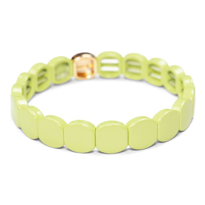 Malibu Sugar – wholesale Beaded bracelet – Sweet Tart Tile Bracelets in Assorted Colors