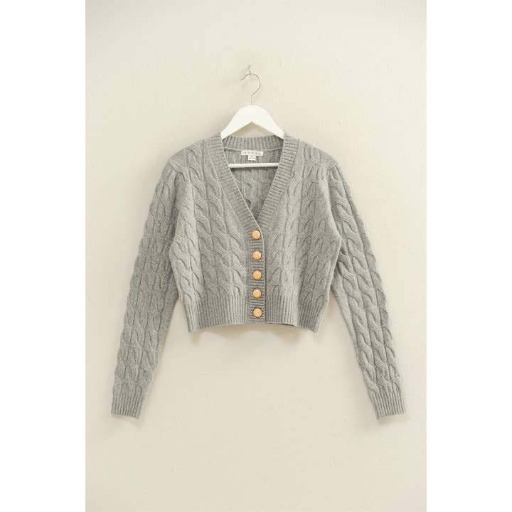 HYFVE - Wholesale Cardigan - Women's - Cable Knit Sweater Cardigan