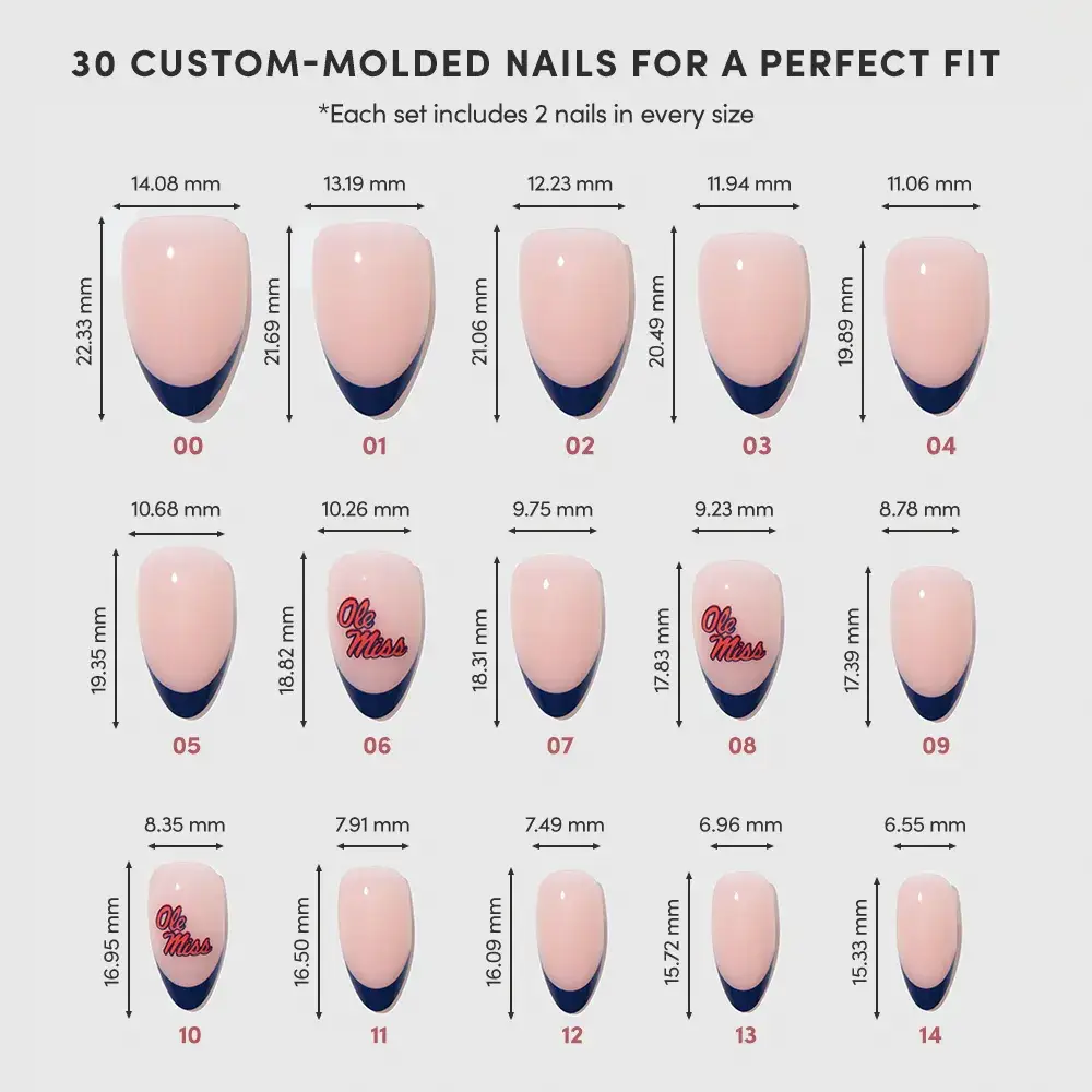 Glamnetic - Wholesale Press-On/Fake Nails - Glamnetic x Fanatics The Collegiate Press-On Nail Collection82