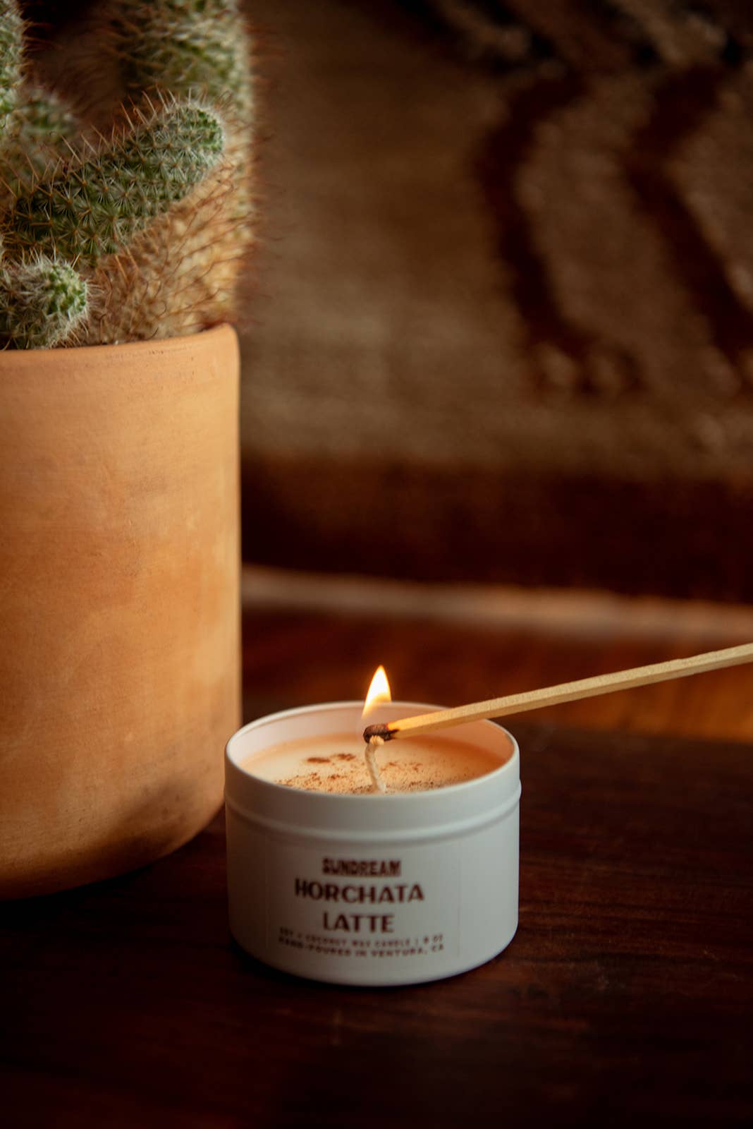 Sundream - Wholesale Jar/Filled Candle - Horchata Latte - 8oz Candle6