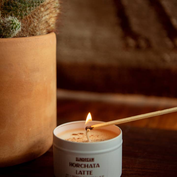 Sundream - Wholesale Jar/Filled Candle - Horchata Latte - 8oz Candle6