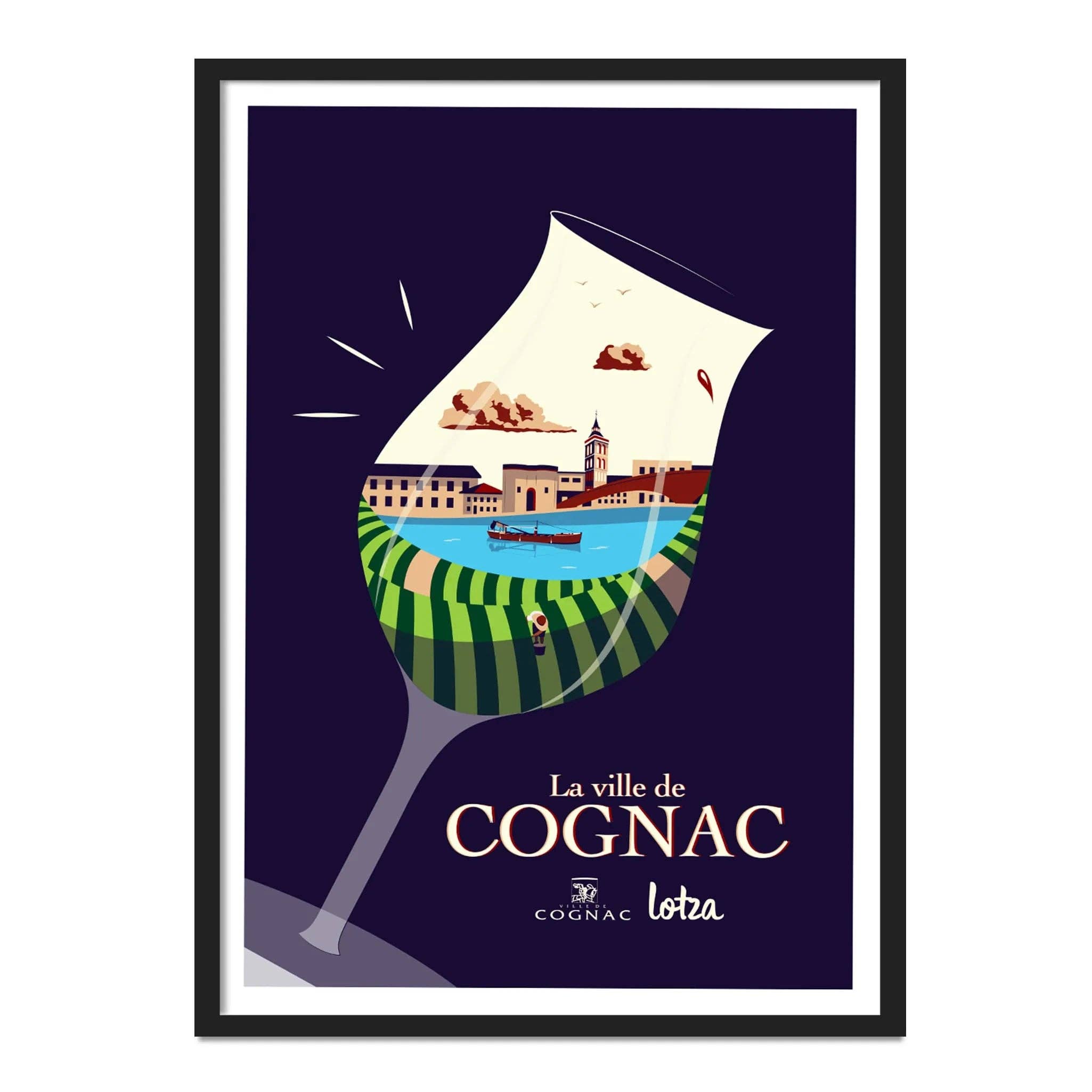 Lotza – wholesale Poster – Cognacglas1