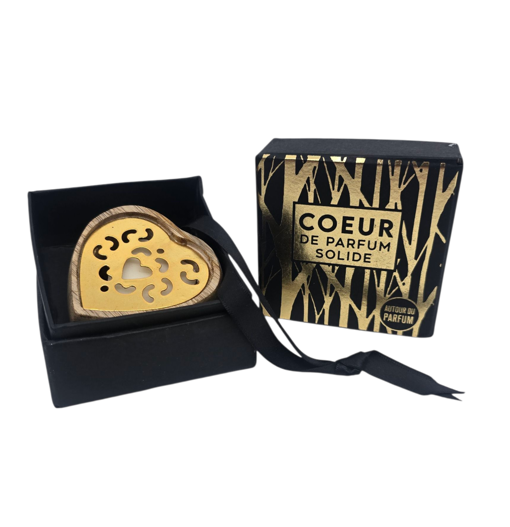 Autour Du Parfum - Wholesale Solid Perfume - Petit Coeur BOIS&OR solid perfume -several fragrances4