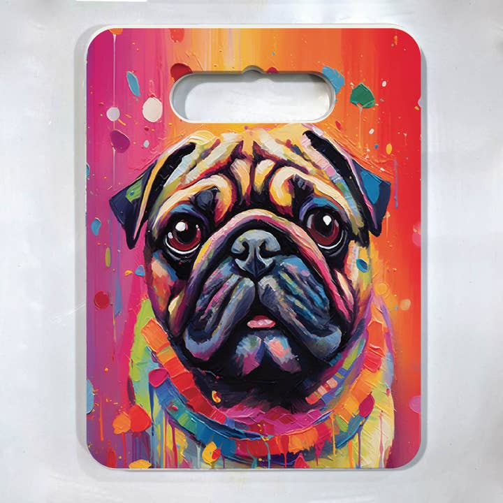 Pug Ceramic Pot Trivet | 18x24 cm for wholesale by Sue Findlay Designs