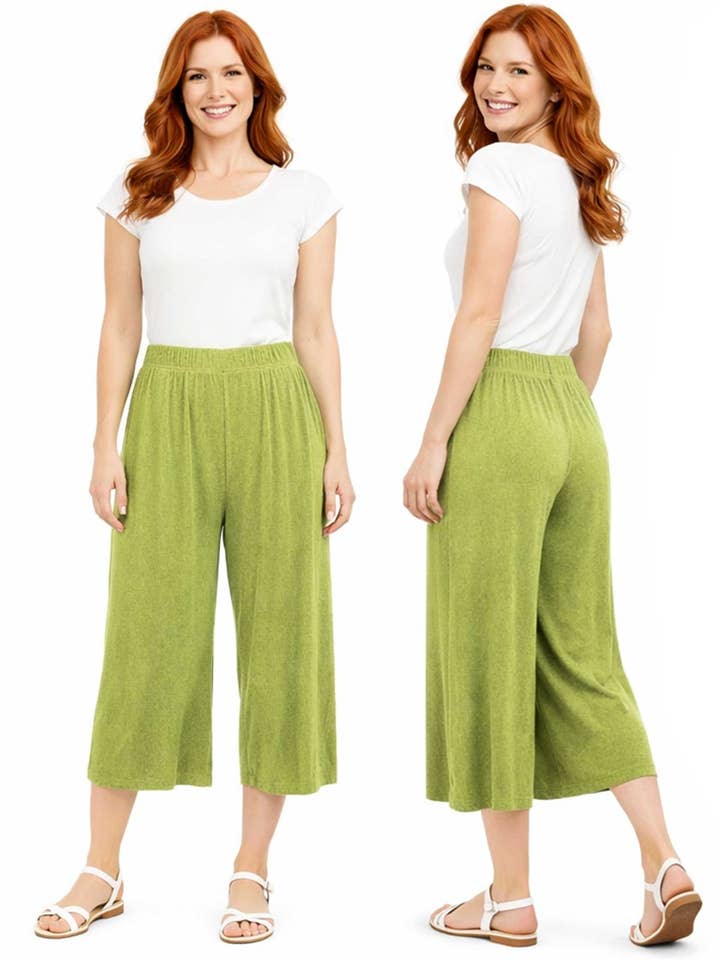 The Magic Scarf Company - Wholesale Pants - Women's - 1248 - Slinky TravelWear Capris14