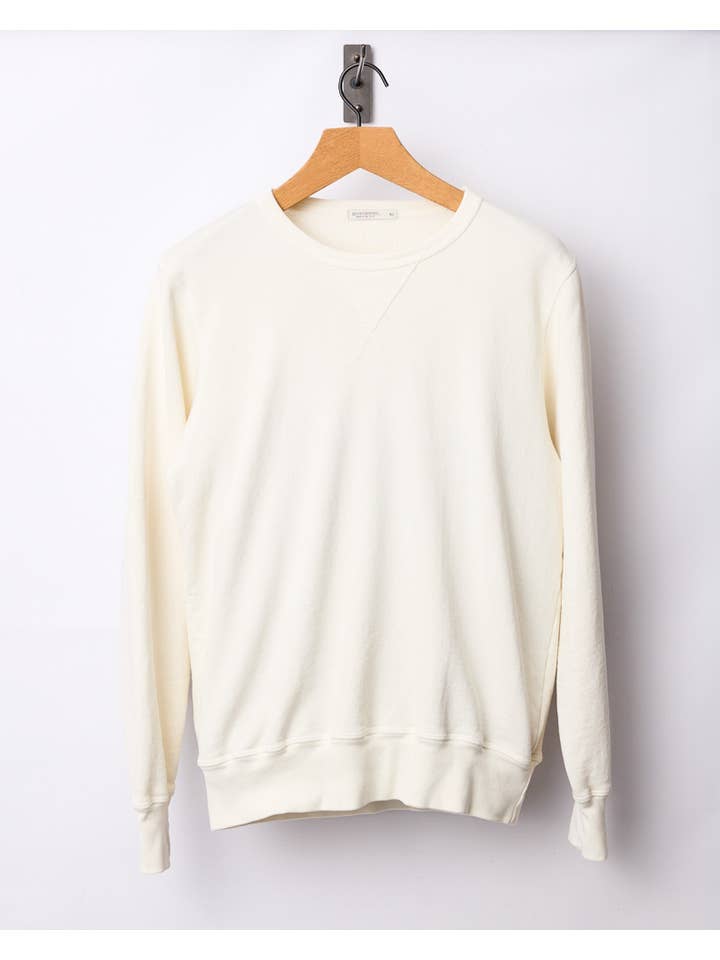 Grown and Sewn - Wholesale Sweatshirt - Men's - French Terry Sweatshirt - Natural