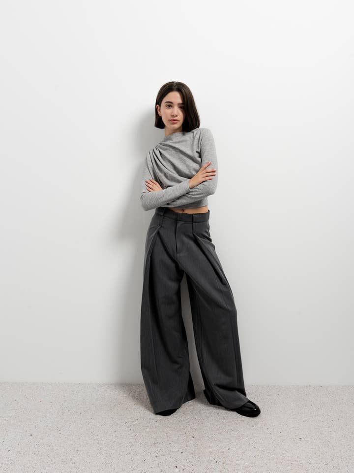 Grijs PINCET, BROEK voor groothandel op Faire