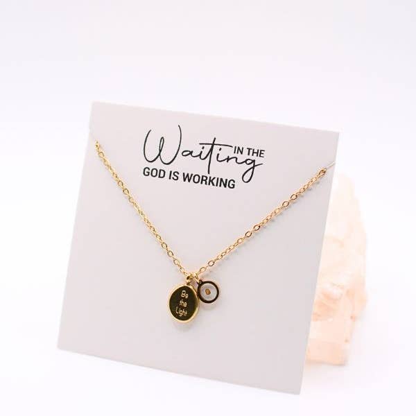 Two and Crew - Faith Based Jewelry & Gifts - Wholesale Pendant/Charm Necklace - Mustard Seed Faith Necklace, Be the Light Christian Jewelry4