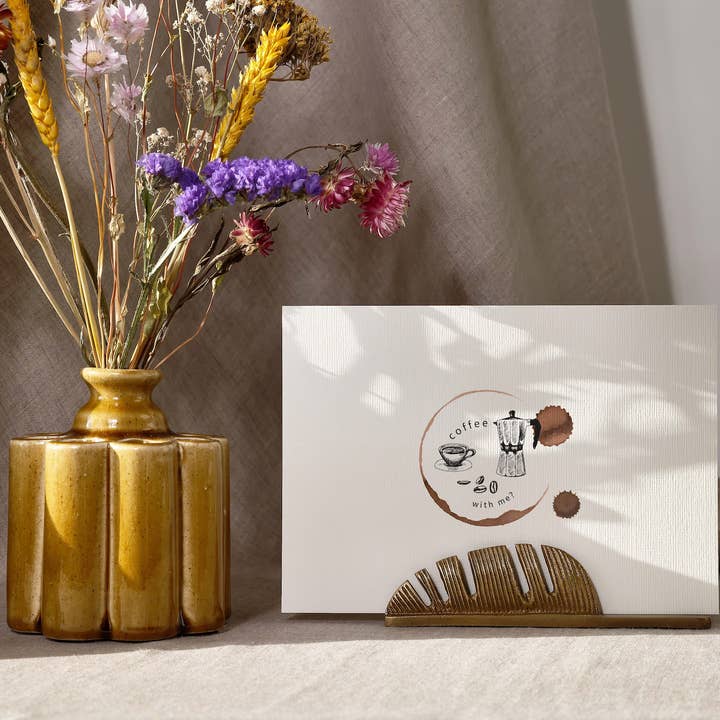 “Coffee with me? ” for wholesale by Cléo Lebrun - Atelier d'art