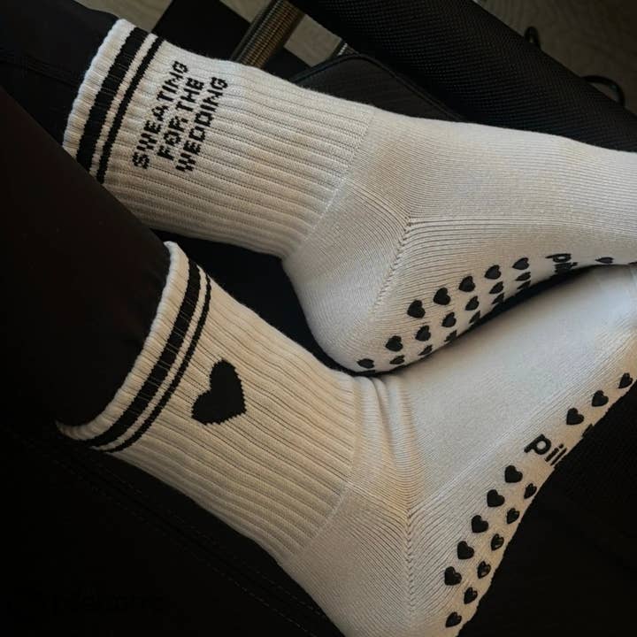 Sweating For The Wedding Grip Sock for wholesale by Pilabarre
