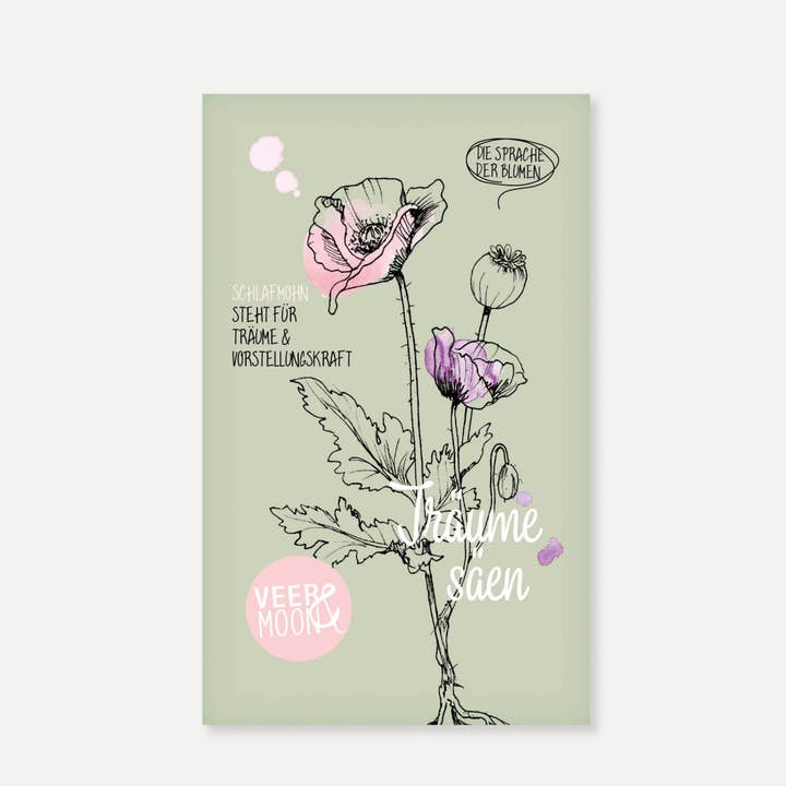 Veer&Moon - Wholesale Plant Seeds - Seed Packet 'Sowing Dreams'